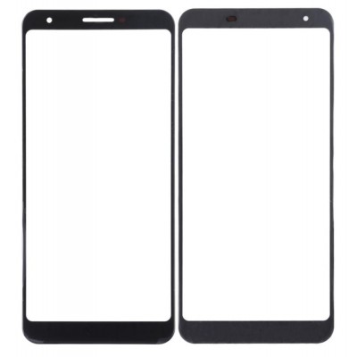 Replacement Front Glass For Google Pixel 3a Xl Black By - Maxbhi Com