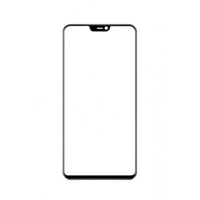 Replacement Front Glass For Vivo Z3x Black By - Maxbhi Com