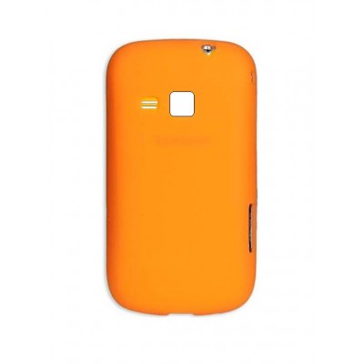 Back Panel Cover For Samsung Galaxy Mini 2 S6500 Orange - Maxbhi Com