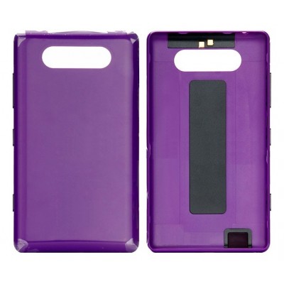 Back Panel Cover For Nokia Lumia 820 Purple - Maxbhi Com