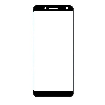 Replacement Front Glass For Blu Vivo One Blue By - Maxbhi Com