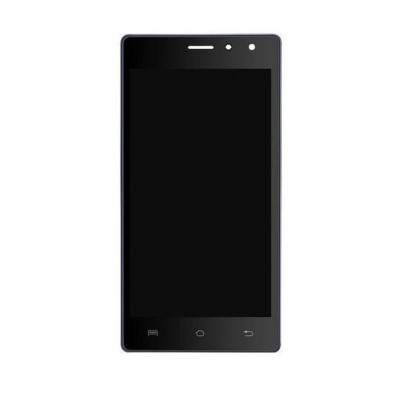 Lcd With Touch Screen For Lava A82 Blue By - Maxbhi Com