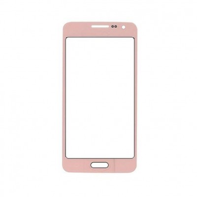 Replacement Front Glass For Samsung Galaxy A3 Sma300f Pink By - Maxbhi Com