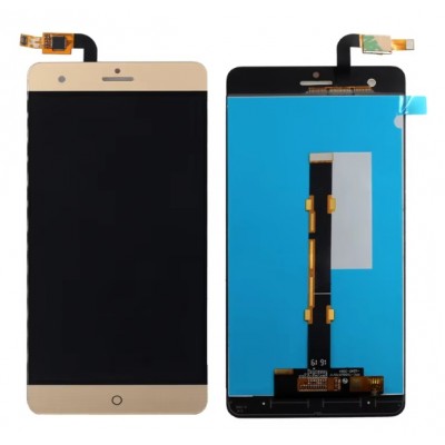 Lcd With Touch Screen For Zte Blade V7 Max Gold By - Maxbhi Com