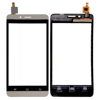 Touch Screen Digitizer For Intex Aqua Q7 Gold By - Maxbhi Com
