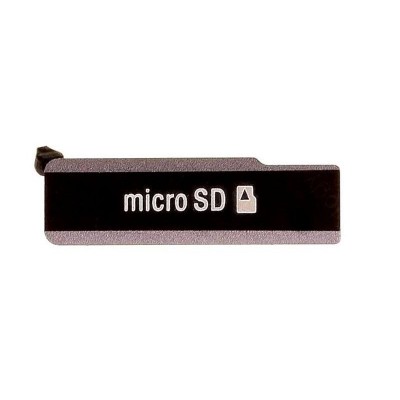 Memory Card Cover For Sony Xperia Z1 Compact D5503 Black - Maxbhi Com