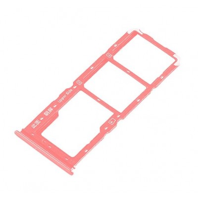 Sim Card Holder Tray For Vivo Y91 Red - Maxbhi Com