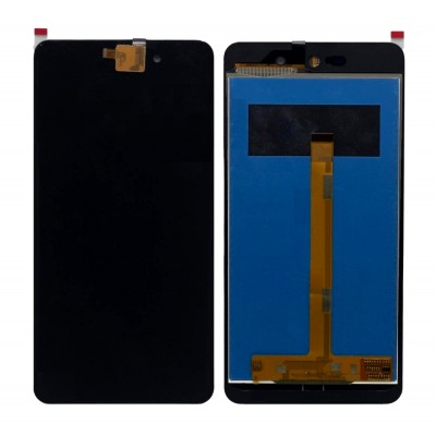 Lcd With Touch Screen For Micromax Q345 Grey By - Maxbhi Com