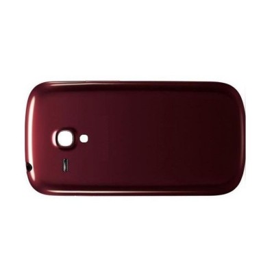 Back Panel Cover For Samsung I8190n Galaxy S Iii Mini With Nfc Red - Maxbhi Com