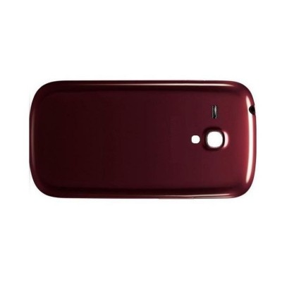 Back Panel Cover For Samsung I8190n Galaxy S Iii Mini With Nfc Red - Maxbhi Com