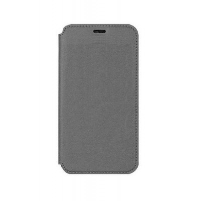 Flip Cover For Micromax Canvas 5 Grey By - Maxbhi Com