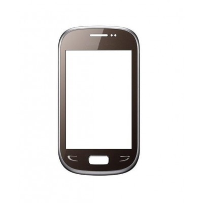 Replacement Front Glass For Samsung Star Deluxe Duos S5292 Brown By - Maxbhi Com