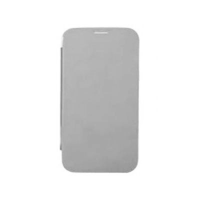 Flip Cover For Alcatel Idol 3 5 5 Silver By - Maxbhi Com