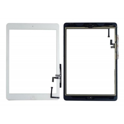 Touch Screen Digitizer For Apple Ipad 5 Silver By - Maxbhi Com