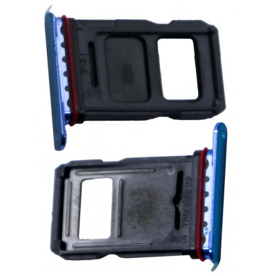 Sim Card Holder Tray For Oneplus 7 Pro Blue - Maxbhi Com