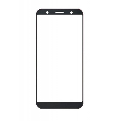 Replacement Front Glass For Asus Zenfone Live L2 Black By - Maxbhi Com