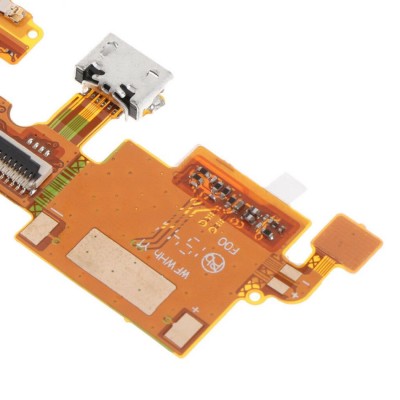 Charging Connector Flex Cable For Zte Blade D6 By - Maxbhi Com