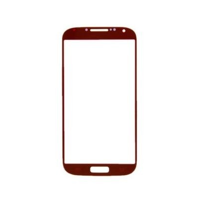 Replacement Front Glass For Samsung Shve330s Galaxy S4 Ltea Red By - Maxbhi Com