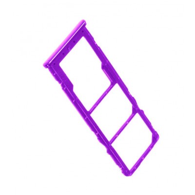 Sim Card Holder Tray For Realme 3 Pro Purple - Maxbhi Com