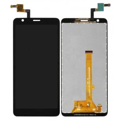 Lcd With Touch Screen For Zte Blade L8 Black By - Maxbhi Com