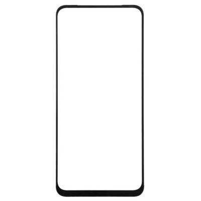 Replacement Front Glass For Oppo K3 Black By - Maxbhi Com