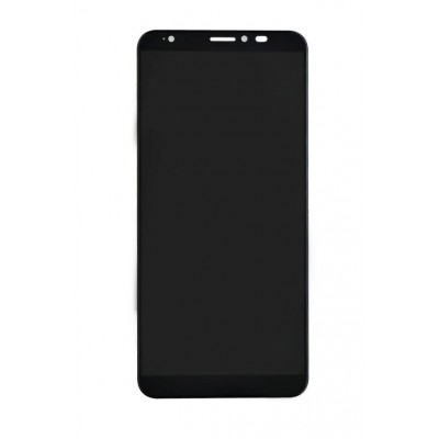 Lcd With Touch Screen For Lava Z91 2gb Black By - Maxbhi Com