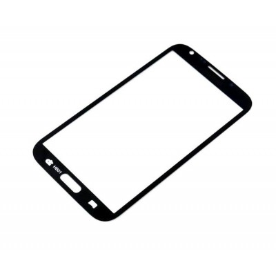 Glass For Samsung Note 2 N7100 Black - Maxbhi Com