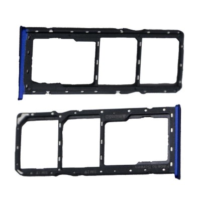 Sim Card Holder Tray For Realme C2 Blue - Maxbhi Com