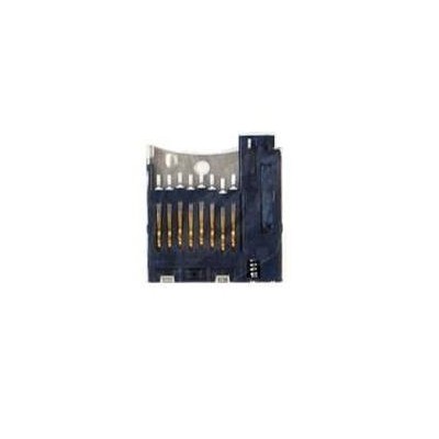 Memory Card Connector For Nokia 200 Asha 201 Asha 2690 2700c 2730c 300 Asha 3120c 3600s 5130 5320 5530 5630 5700 5730 6110n 6120 6210n 6220c 6267 6303 6303i 6650f 6710n 6720 6730c 6760s 7510sn 7610sn C300 C500 C600 E61 E