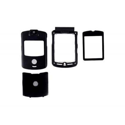 Full Body Housing For Motorola Razr V3 Black - Maxbhi Com
