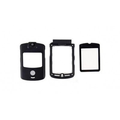 Full Body Housing For Motorola Razr V3 Black - Maxbhi Com