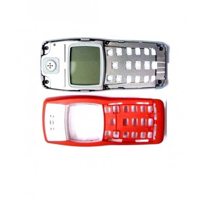 Full Body Housing For Nokia 1100 Grey Orange - Maxbhi Com