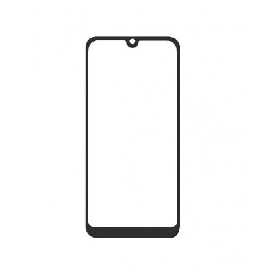 Replacement Front Glass For Archos Oxygen 57 Black By - Maxbhi Com