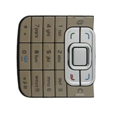 Keypad For Nokia 6120 Classic Golden - Maxbhi Com