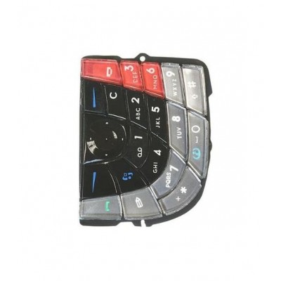 Keypad For Nokia 7610 Grey Blue - Maxbhi Com