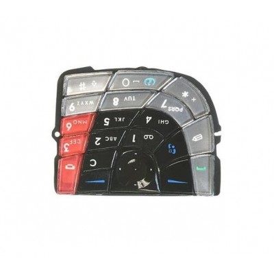 Keypad For Nokia 7610 Grey Blue - Maxbhi Com