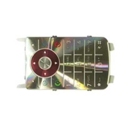 Keypad For Motorola Krzr K1 Red - Maxbhi Com