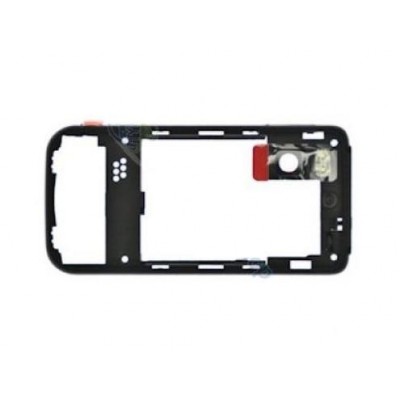 Middle For Nokia 5610 Xpressmusic Gun Metal - Maxbhi Com
