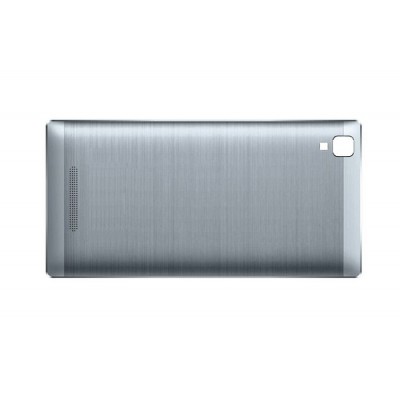 Back Panel Cover For Panasonic Eluga A2 Silver - Maxbhi Com
