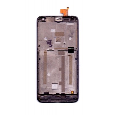 Lcd With Touch Screen For Intex Aqua Xtreme V Black By - Maxbhi Com