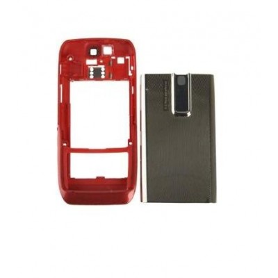 Full Body Housing For Nokia E66 Red - Maxbhi Com