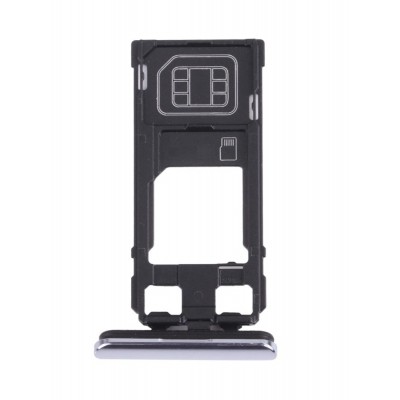 Sim Card Holder Tray For Sony Xperia 1 Grey - Maxbhi Com