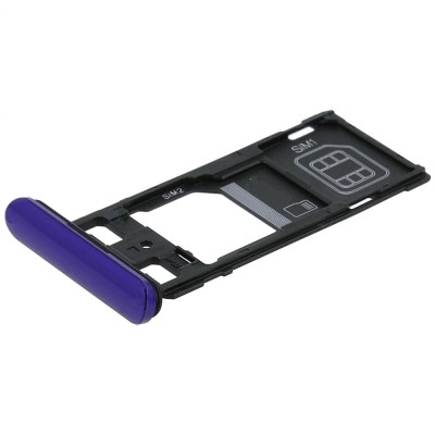 Sim Card Holder Tray For Sony Xperia 1 Purple - Maxbhi Com
