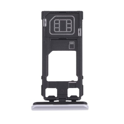 Sim Card Holder Tray For Sony Xperia 1 White - Maxbhi Com