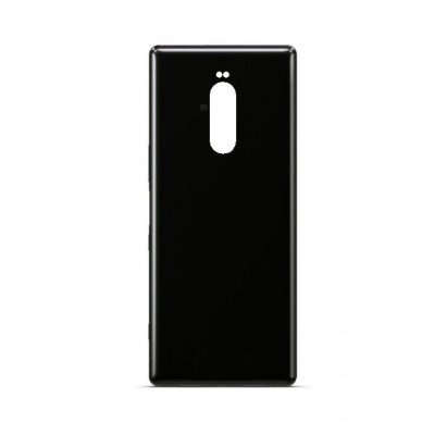Back Panel Cover For Sony Xperia 1 Black - Maxbhi Com