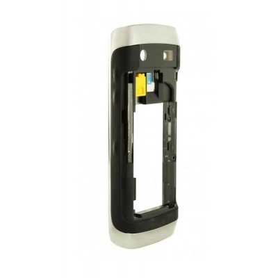 Middle For Blackberry Pearl 3g 9100 Black - Maxbhi Com