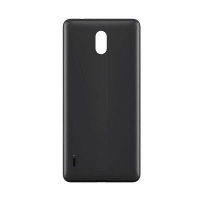 Back Panel Cover For Nokia 3 1 A Black - Maxbhi Com