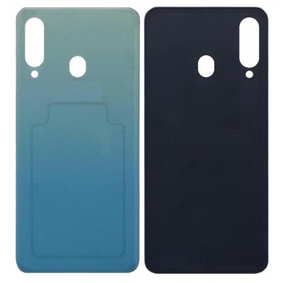 Back Panel Cover For Samsung Galaxy M40 Light Blue - Maxbhi Com