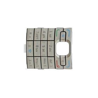 Keypad For Nokia E50 Silver - Maxbhi Com