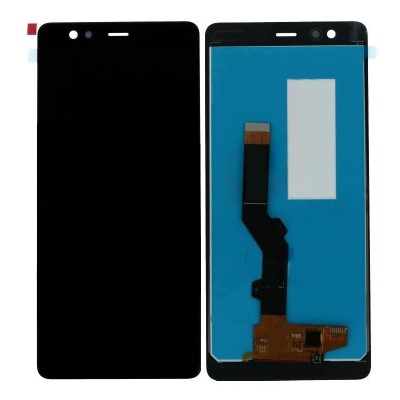Lcd With Touch Screen For Nokia 3 1 C White By - Maxbhi Com